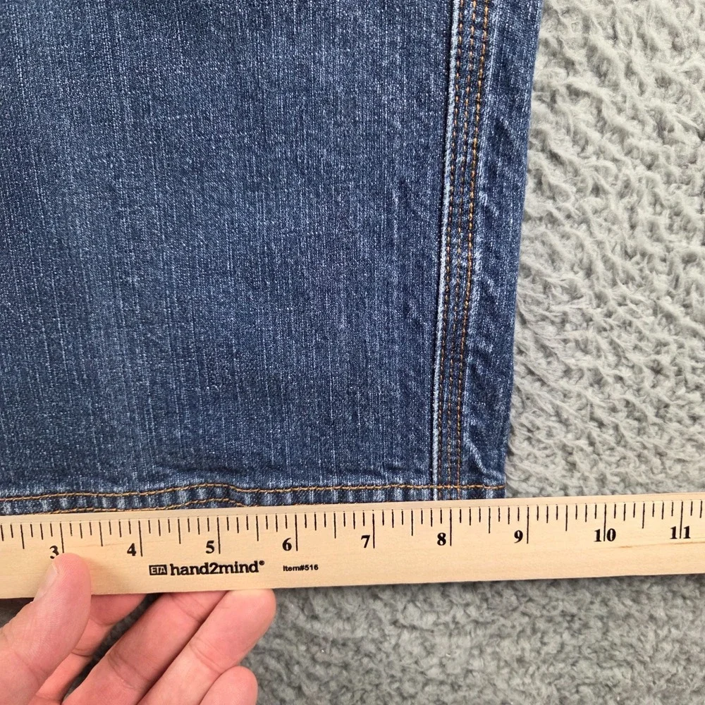 Duluth Trading Flex Ballroom Jeans Mens 42x32 (39x30)‎ Blue